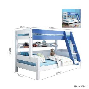 Children Wooden Double Bunk Bed "bd367-3"